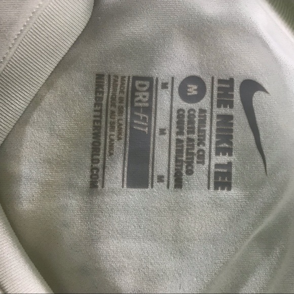 Nike Athletic cut Dri-Fit "Just Do It" V Neck Tee - Picture 8 of 8